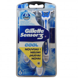Gillette Sensor 3 razor 6 u. Cool.