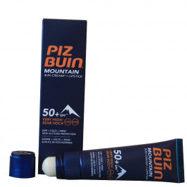 Piz Buin crema solar + labial 20 ml. Protección 50.