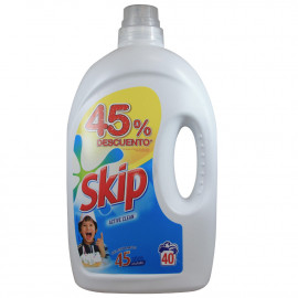 Skip detergente líquido 40 dosis 2,6 l. Active Clean.