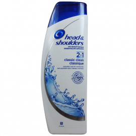 H&S shampoo 400 ml. Anti-dandruff classic clean 2 in 1.