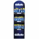 Gillette Blue II Display. Maquinilla de afeitar 8+2 u. 2 hojas. 80 u.