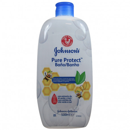 Johnson's Baby gel 500 ml. Pure protect green tea and honey.