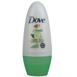 Dove deodorant roll-on 50 ml. Go Fresh Cucumber & Green Tea.