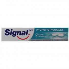 Signal pasta de dientes 75 ml. Micro-granulos.