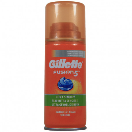 Gillette shave gel 75 ml. Ultra sensible.