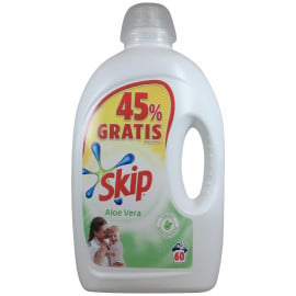 Skip detergente líquido 60 dosis 3 l. Aloe Vera.