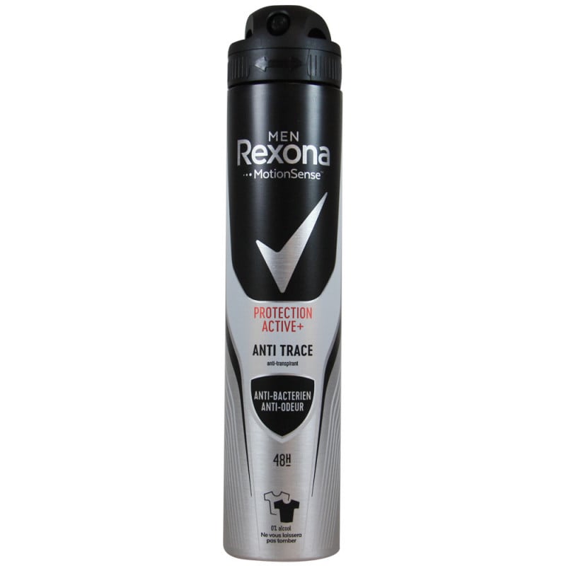 Rexona deodorant spray 200 ml. Men protection active anti trace ...