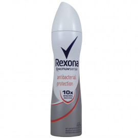 Rexona desodorante spray 200 ml. Protección Antibacterial.
