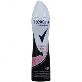 Rexona desodorante spray 200 ml. Invisible Pure.