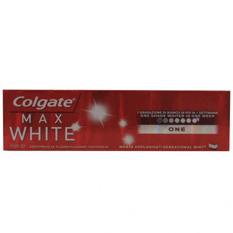 Colgate tootpaste 75 ml. Max White One.